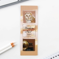 Подарочный набор &laquo;Золотому учителю&raquo;: ежедневник А5, 80 листов, ручка, стикеры, термостакан 350 мл и магнитные закладки