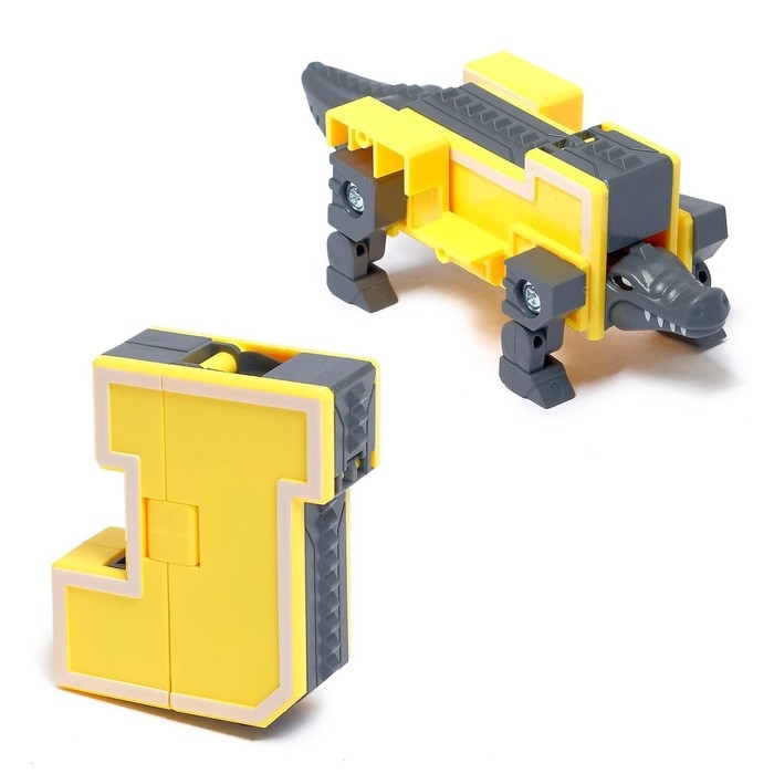 Робот «Дино-буква», трансформируется в динозавра, МИКС Робот «Дино-буква», трансформируется в динозавра, МИКС