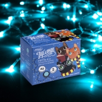 Гирлянда «Нить» 4 м, IP20, прозрачная нить, 40 LED, 2 режима, батарейки AAх3 (нет в комплекте), свечение аквамарин Гирлянда «Нить» 4 м, IP20, прозрачная нить, 40 LED, 2 режима, батарейки AAх3 (нет в комплекте), свечение аквамарин