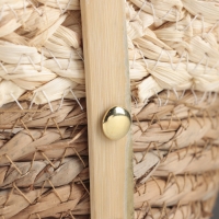 Набор корзин из 4 шт, 46x32x12, 42x29x10, 36x25x8, 30x21x7 см, рогоз