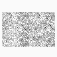 Ежедневник-смешбук с раскраской антистресс «365 творческий дней», А5 80 листов Ежедневник-смешбук с раскраской антистресс «365 творческий дней», А5 80 листов