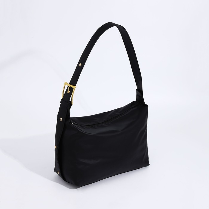 Сумка-мешок на молнии цвет чёрный Сумка-мешок на молнии цвет чёрный