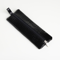 Ключница карманная на молнии, TEXTURA, длина 17 см, кольцо, цвет чёрный Ключница карманная на молнии, TEXTURA, длина 17 см, кольцо, цвет чёрный