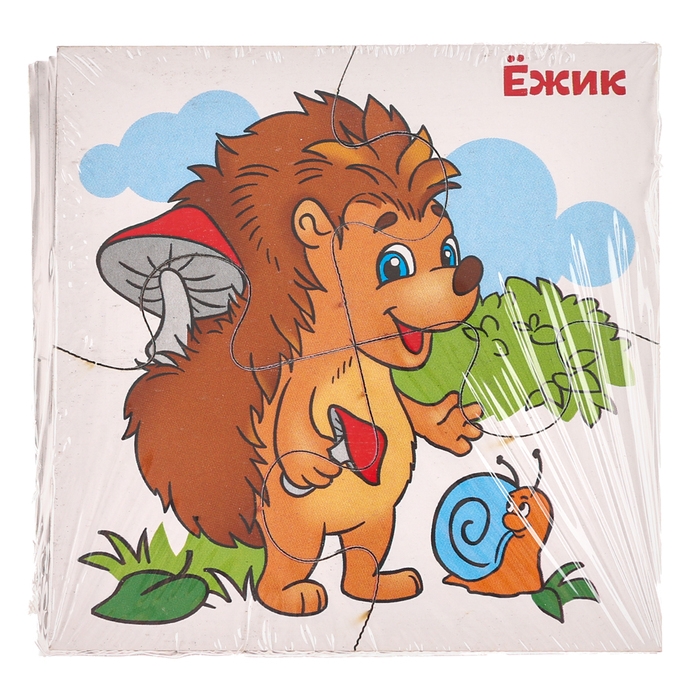 Развивающие пазлы из дерева &laquo;Лесные животные&raquo;