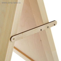 Мольберт настольный «Хлопушка», 500 х 450 х 300 мм, двусторонний, неокрашенное дерево, Calligrata Мольберт настольный «Хлопушка», 500 х 450 х 300 мм, двусторонний, неокрашенное дерево, Calligrata