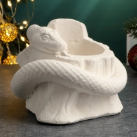 Кашпо "Змея на пеньке" 10х10см Кашпо "Змея на пеньке" 10х10см