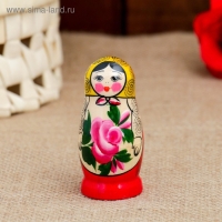 Матрёшка &laquo;Семёновская&raquo;, 3 кукольная, 7 см, высшая категория