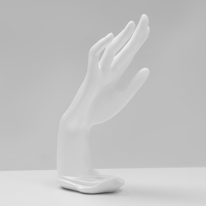 Подставка для украшений «Рука» 9×12×22, цвет белый Подставка для украшений «Рука» 9×12×22, цвет белый