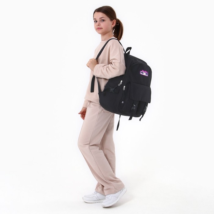 Рюкзак школьный 39х30х14 см &laquo;1 сентября: Аниме девочка&raquo;