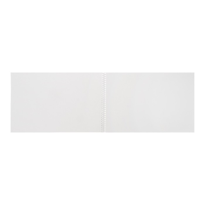 Альбом для рисования А4, 32 листа, на гребне, "Зверьё моё", обложка картон, блок 100 г/м&sup2;, перфорация на отрыв, МИКС