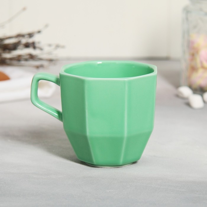 Чайная пара «Цветы», кружка 200 мл, блюдце 13 см Чайная пара «Цветы», кружка 200 мл, блюдце 13 см