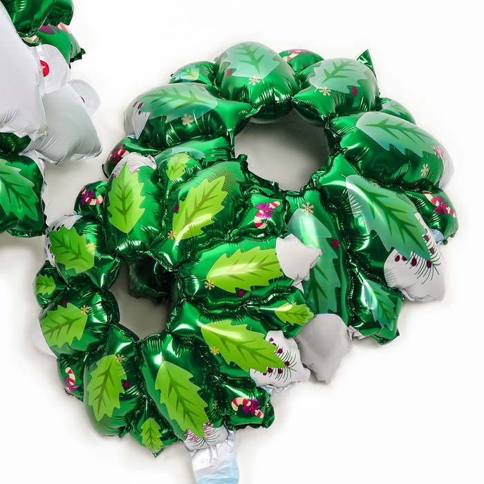 Шар фольгированный 50" &laquo;Обьёмная снежная новогодняя ёлка&raquo;