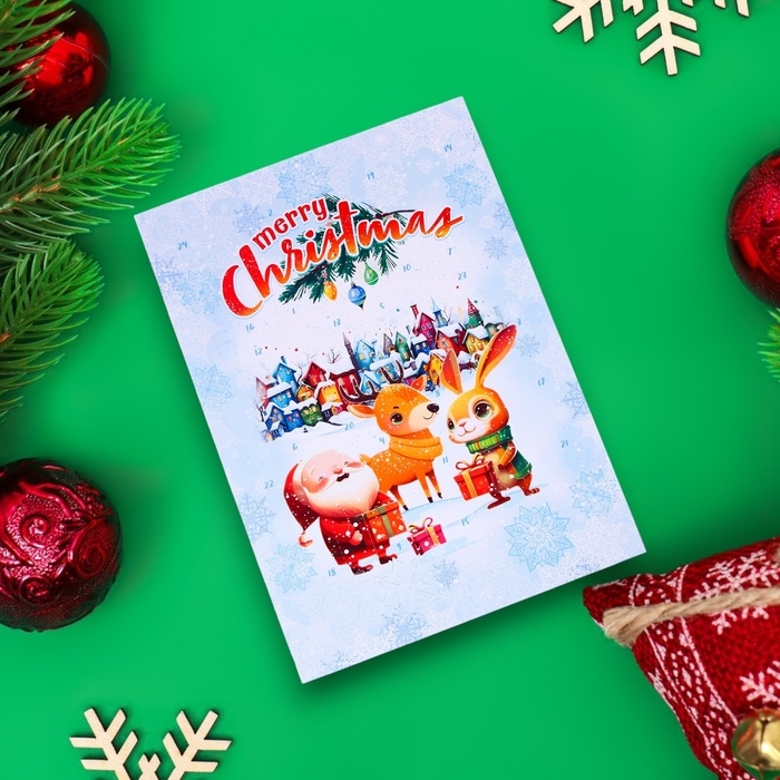 Новый год. Адвент-календарь Baron, 50 г