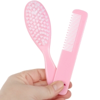 Расчёска детская + массажная щётка для волос &laquo;Наша принцесса&raquo;, от 0 мес., рисунок МИКС