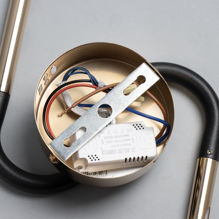 Бра "Лаен" LED 12Вт 4000К черный 65х18х5 см