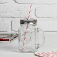 Трубочка для коктейля &laquo;Спираль&raquo;, набор 25 шт., цвет бело-розовый