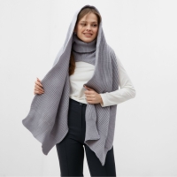 Снуд-трансформер MINAKU, р-р 56-58, цвет серый Снуд-трансформер MINAKU, р-р 56-58, цвет серый
