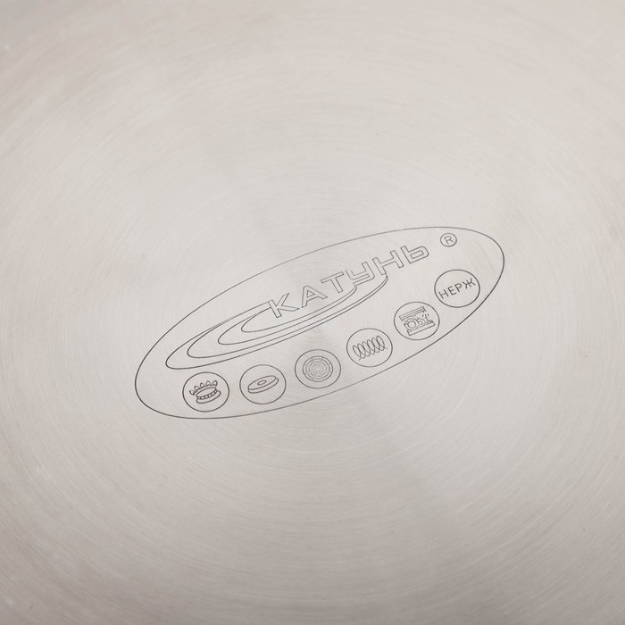 Кастрюля &laquo;Общепит&raquo;, 7 л, d=22 см, h=18 см, капсульное дно, индукция