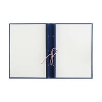 Папка "Дипломная работа" А4, бумвинил, гребешки/сутаж, (без бумаги) синяя 10ДР01