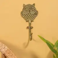 Крючок настенный "Филин" 10х9х14 см, алюминий