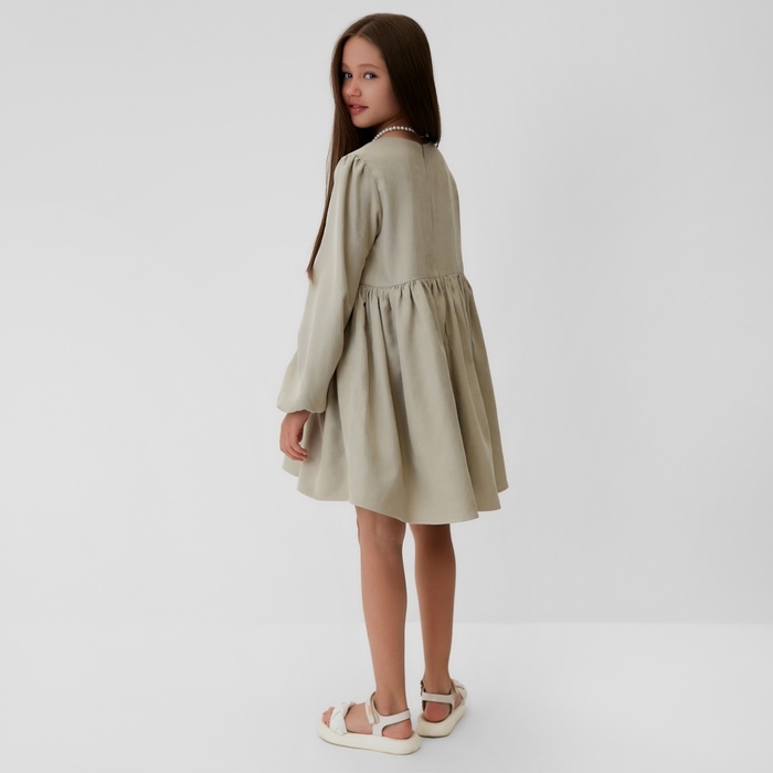 Платье для девочки MINAKU цвет светло-зелёный, рост 152 см Платье для девочки MINAKU цвет светло-зелёный, рост 152 см