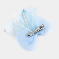 Заколка для волос, бант 7.5 см, 2 шт, Холодное сердце Заколка для волос, бант 7.5 см, 2 шт, Холодное сердце