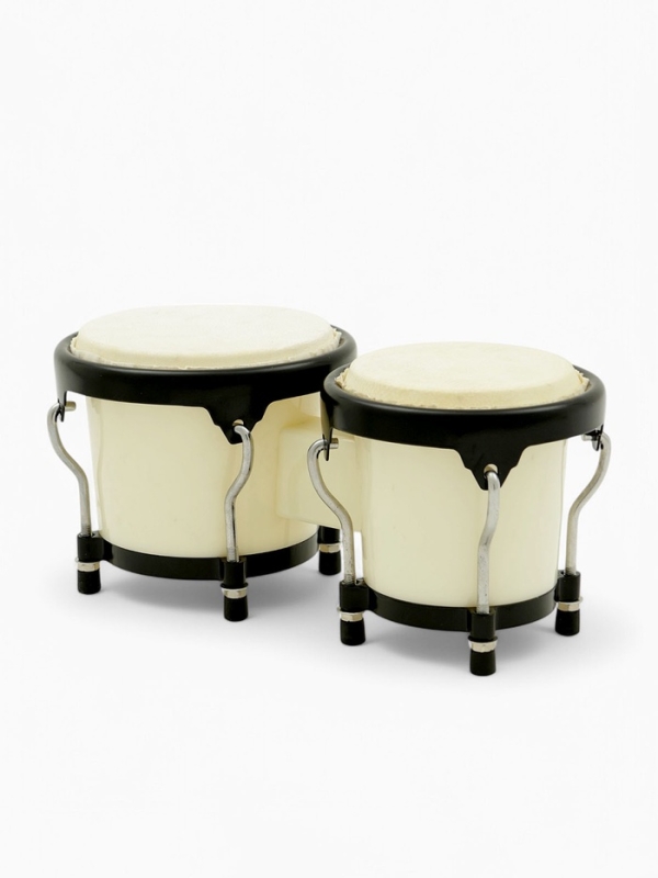 Барабан Бонго Music Life 4 х 5 дюймов, бежевый