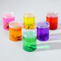 Лизун - слайм &laquo;Бабочка&raquo;, твёрдый, цвета МИКС