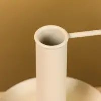 Подсвечник на 1 свечу текстурный с ручкой и блюдцем &laquo;Фисташка&raquo;, 10&times;10&times;9.5 +/- 0.5 см