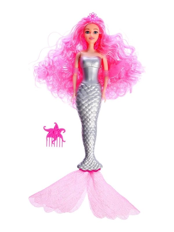 Кукла-русалка "Волшебное преображение", МИКС
