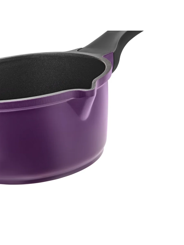 Ковш кухонный 1,5л сотейник с крышкой антипригарный литой