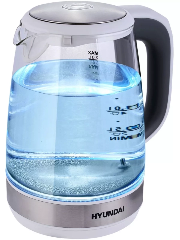 Чайник HYK-G8880 2л. 2200Вт серый серебристый