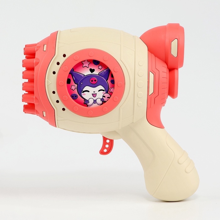 Генератор мыльных пузырей &laquo;Зайчик&raquo;, розовый, 18&times;10&times;18 см