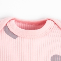 Боди Крошка Я &laquo;Сердца&raquo;, рост 62-68 см, цвет розовый