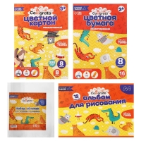 Набор первоклассника в папке Calligrata &laquo;Снова в школу&raquo;, 70 предметов, с пособиями