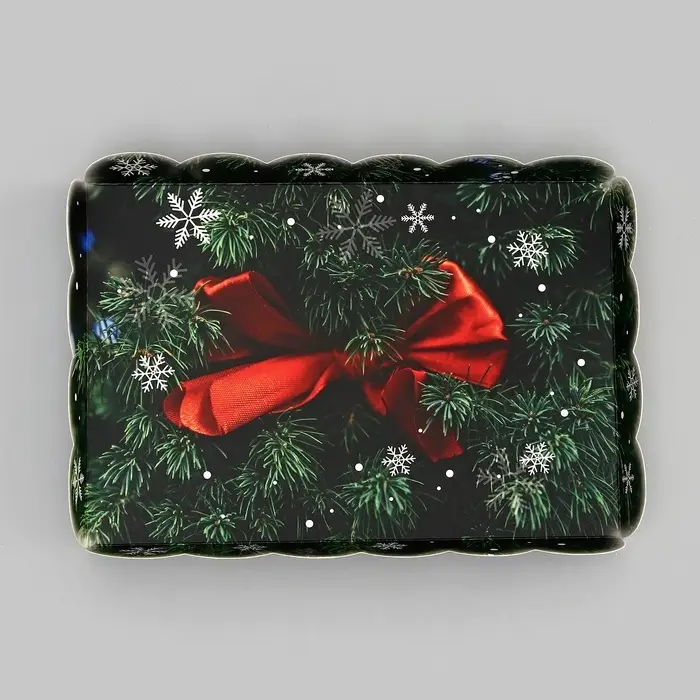 Коробка для печенья, кондитерская новогодняя упаковка, &laquo;Чудеса случаются&raquo;, 22&times;15&times;3 см