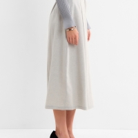 Юбка женская макси  MINAKU: Modern classic цвет серый, р-р 50