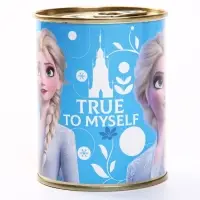 Копилка металлическая, 9,5 см х 7,5 см х 7,5 см "Анна и Эльза", Холодное сердце