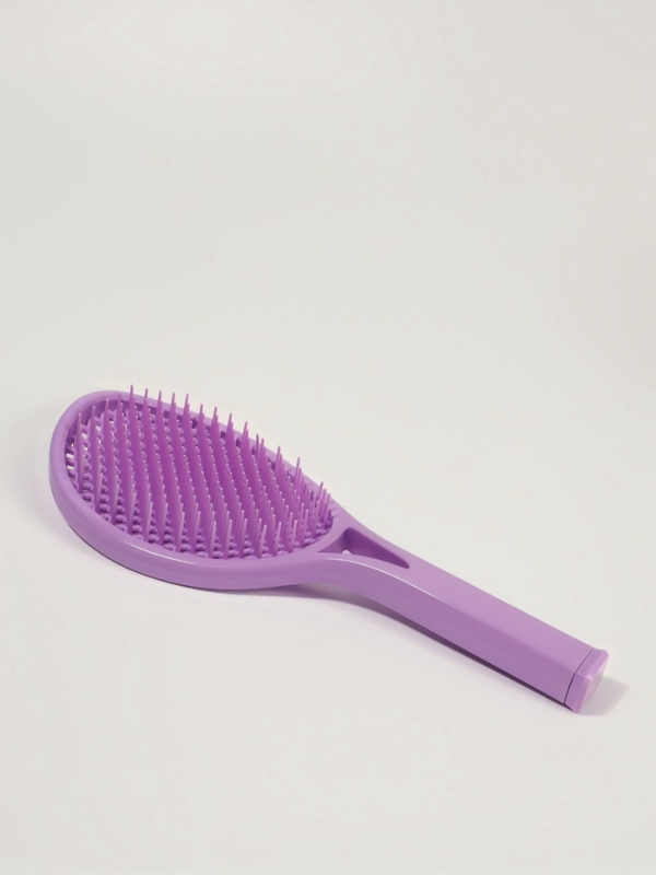 Расческа массажная овал ДЛЯ СУШКИ ВОЛОС 24*10см фиолет подвес QF Расческа массажная овал ДЛЯ СУШКИ ВОЛОС 24*10см фиолет подвес QF