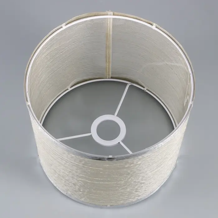 Абажур E27 серый 25х25х20см