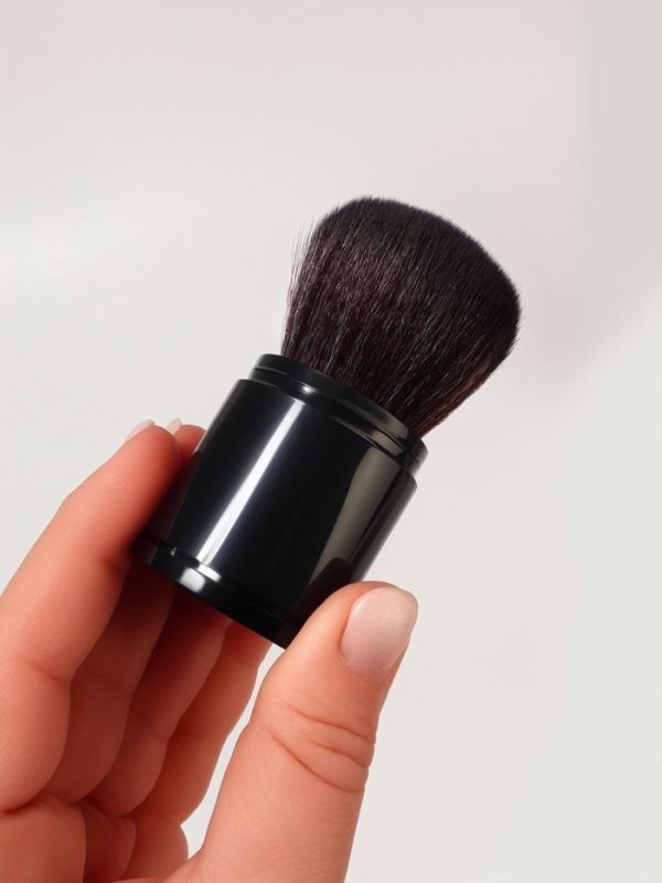 Кисть д/макияжа складная МИНИ 8,5*4см нейлон/пластик черный пакет QF Кисть д/макияжа складная МИНИ 8,5*4см нейлон/пластик черный пакет QF