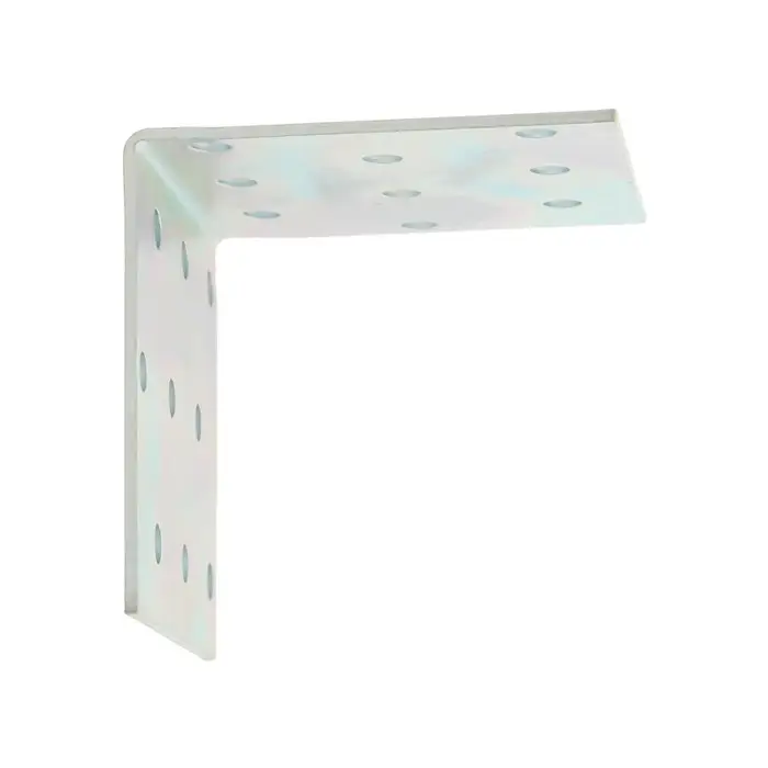 Уголок крепёжный ТУНДРА 60х60х60х2 мм, оцинкованный, в упаковке 1 шт.