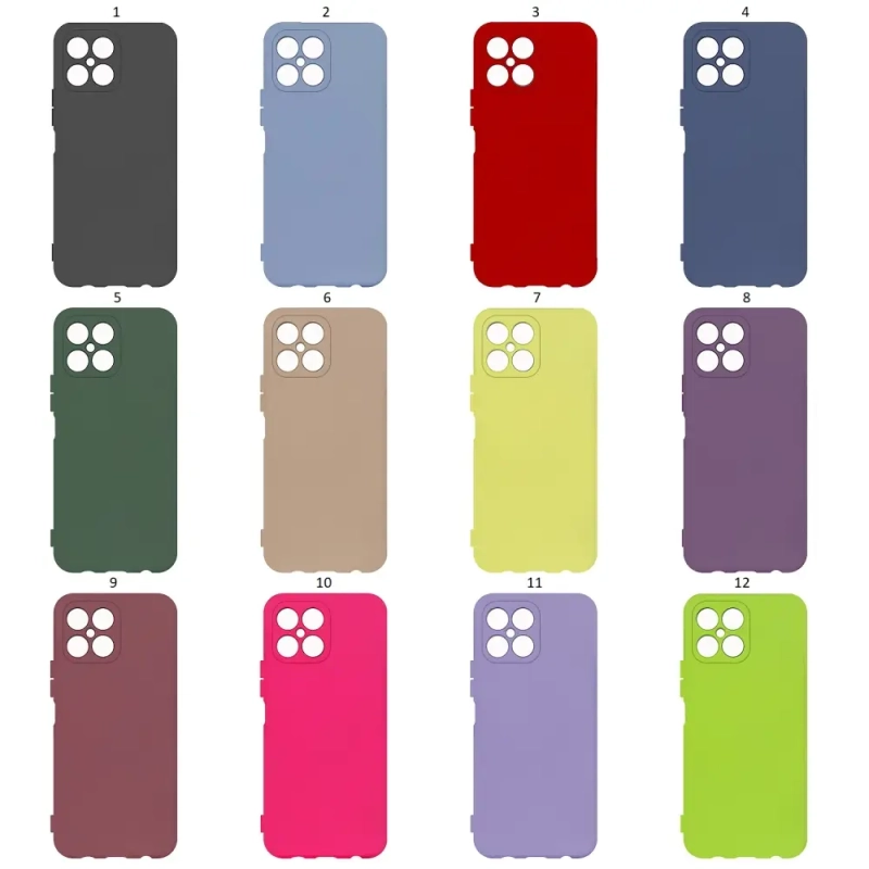 Чехол Silicone Huawei Honor X8