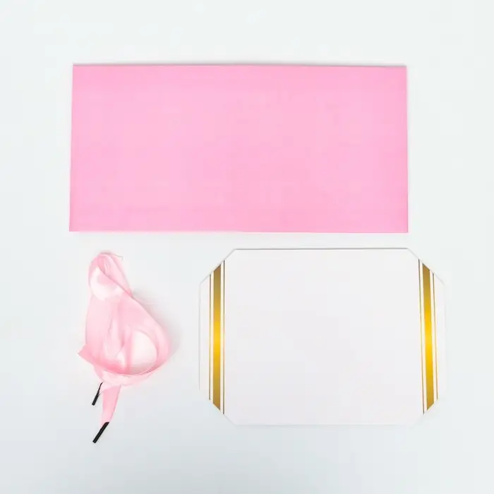 Коробка Самосборная розовая 15х15х15 см