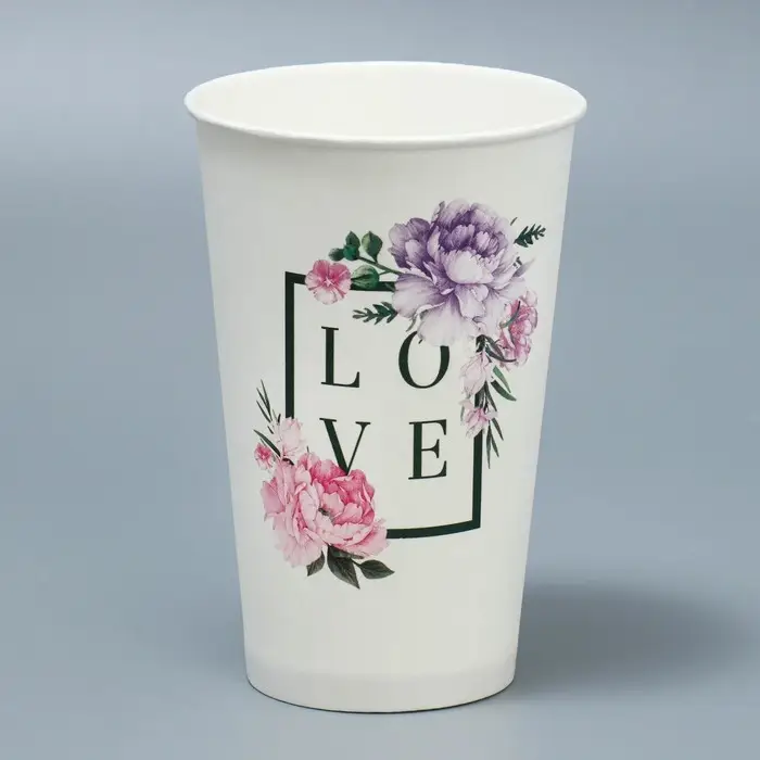 Стакан для цветов &laquo;Рамка&raquo;, 350 мл