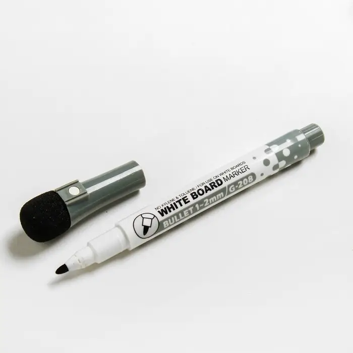 Маркер на водной основе с магнитом, 2 &times; 2 &times; 13,5 см, цвет чёрный