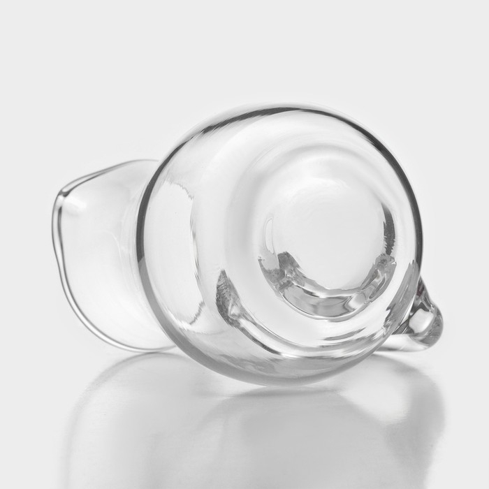 Молочник стеклянный Доляна &laquo;Венеция&raquo;, 120 мл