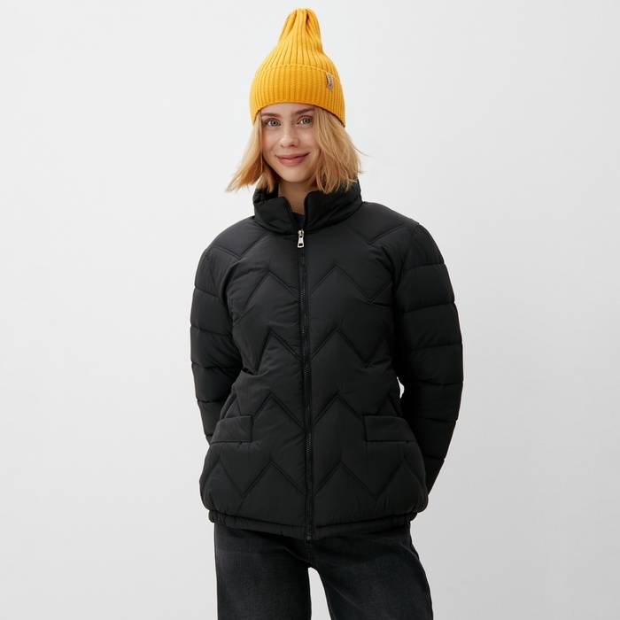 Куртка женская на молнии Collorista цвет черный, р-р 42 Куртка женская на молнии Collorista цвет черный, р-р 42