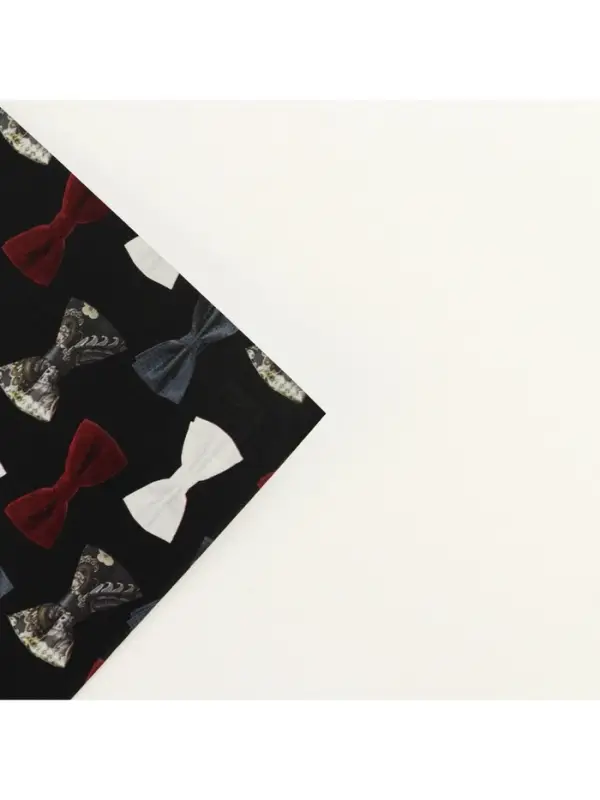 Бумага упаковочная глянцевая двухсторонняя &laquo;Мужские бабочки&raquo;, 70 х 100 см