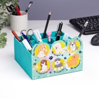 Органайзер для хранения мелочей "Ты сможешь!" 9 отделений 19х19х12 Органайзер для хранения мелочей "Ты сможешь!" 9 отделений 19х19х12